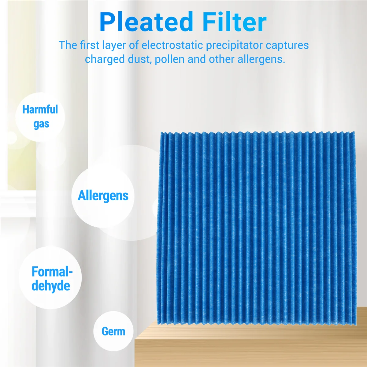 5Pcs for DaiKin Air Purifier Cleaning Filter MC70KMV2 Series MC70KMV2N MC70KMV2R MC70KMV2A MC70KMV2K MC709MV2