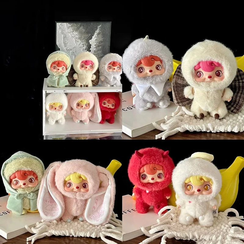 

Подлинная виниловая глухая коробка Pouka Pouka Pouka, коробка-сюрприз, модная игрушка, фигурка, орнамент, милый подарок для девочки