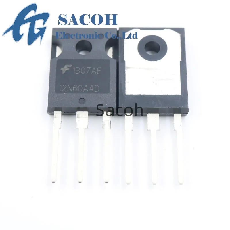 New Original 2Pcs/Lot HGTG12N60A4D 12N60A4D OR HGTG12N60A4 12N60A4 G12N60D1D TO-247 23A 600V Power IGBT