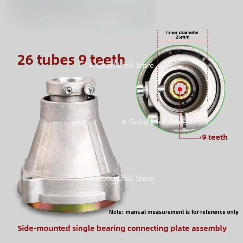 

Apply To Knapsack Mower Connecting Disk Assembly Side Hanging Lawn Mower Passive Disk Connector Irrigation Mower Accessories
