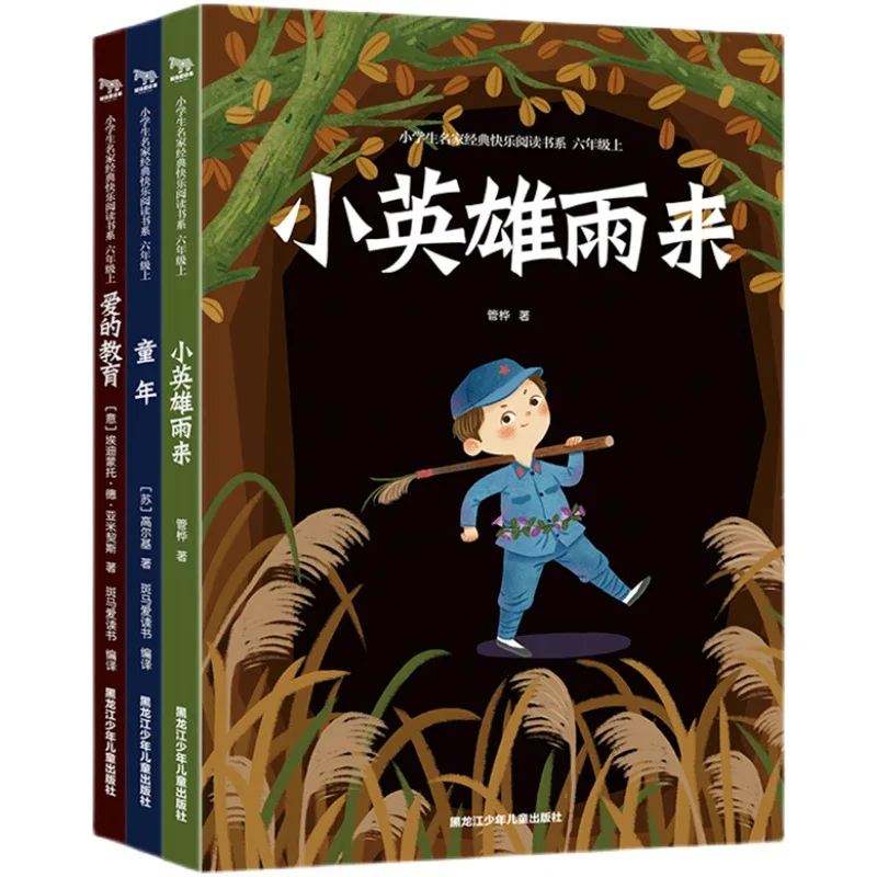 Primary School Students' Extracurricular Reading Materials, Happy Reading Books, Childhood Scarecrow, Little Hero, Rain Comes