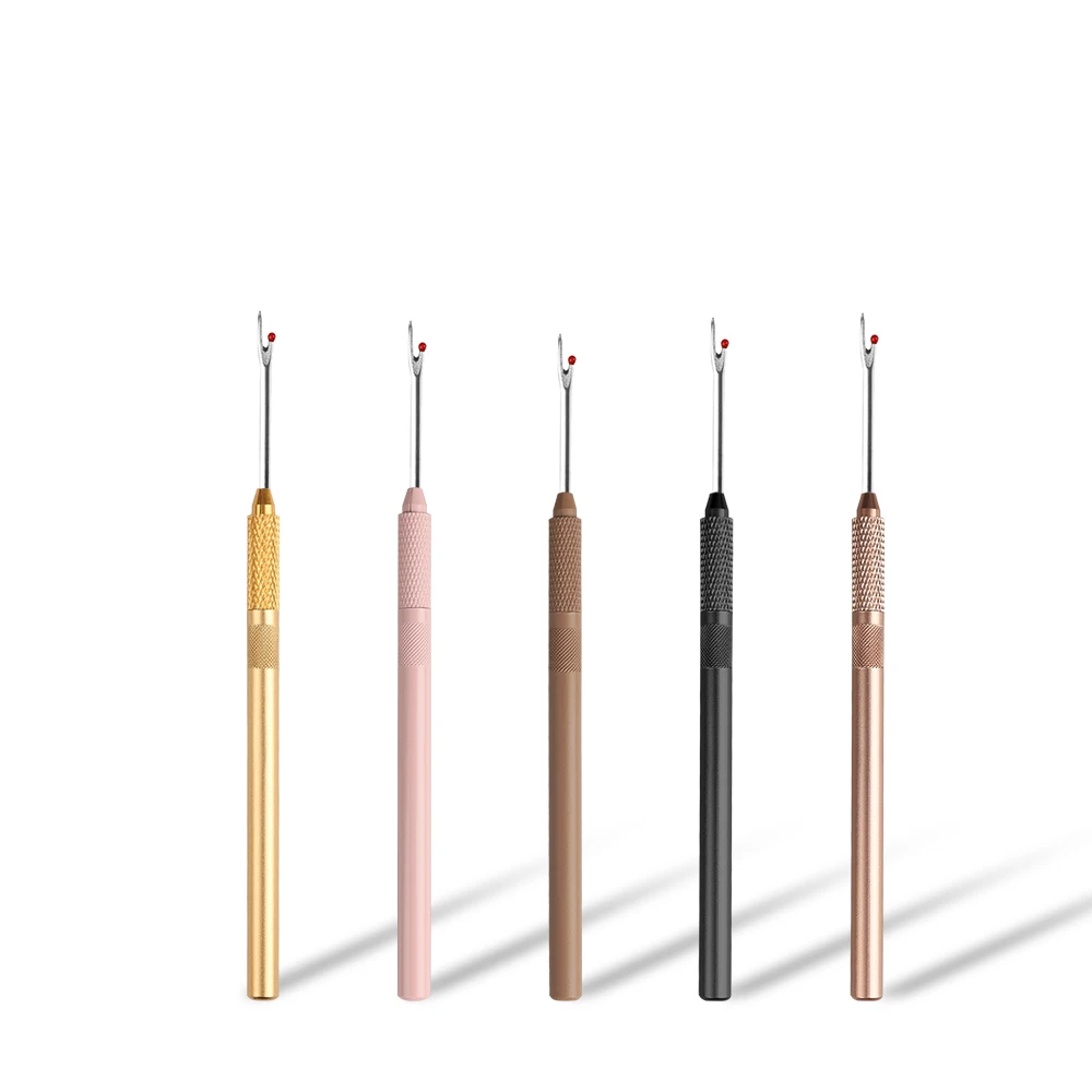 ARLANY 5Pcs Thread Seam Ripper Stitch Unpicker Cutter Thread Remover Tool Hand Sewing Accessories For Sew in Hair Extensions