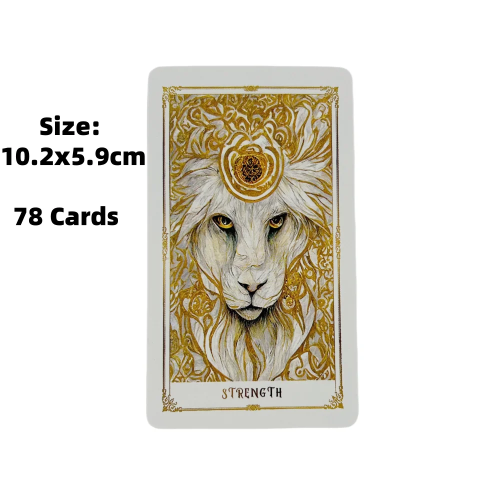 Magic Moon Tarot Cards A 78 Deck Oracle English Visions Divination Edition Borad Playing Games