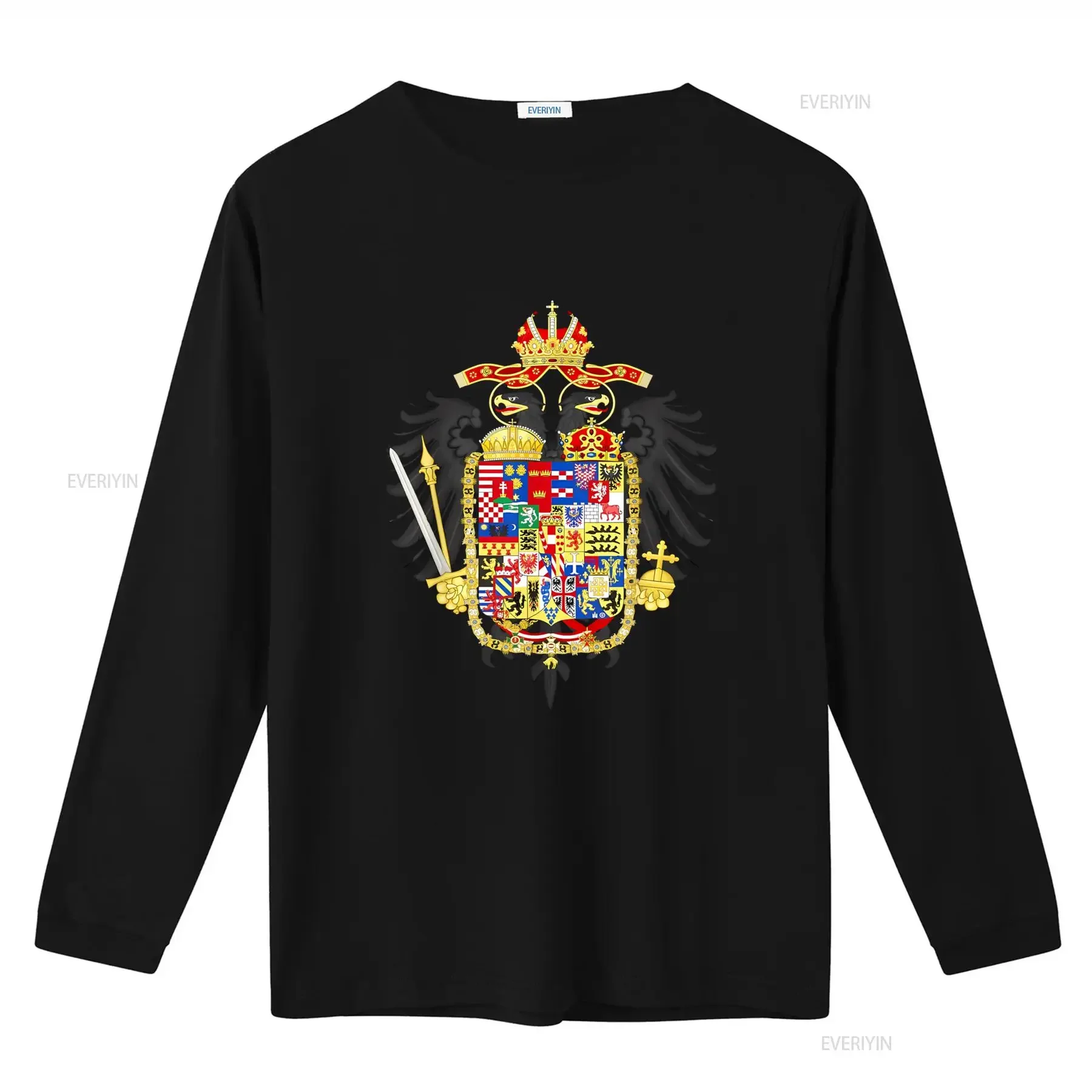NEW LIMITED Habsburg Coat Of Arms Holy Roman Empire T Shirt Unique Design Vintage Style  vintage Washed graphic Comfortable