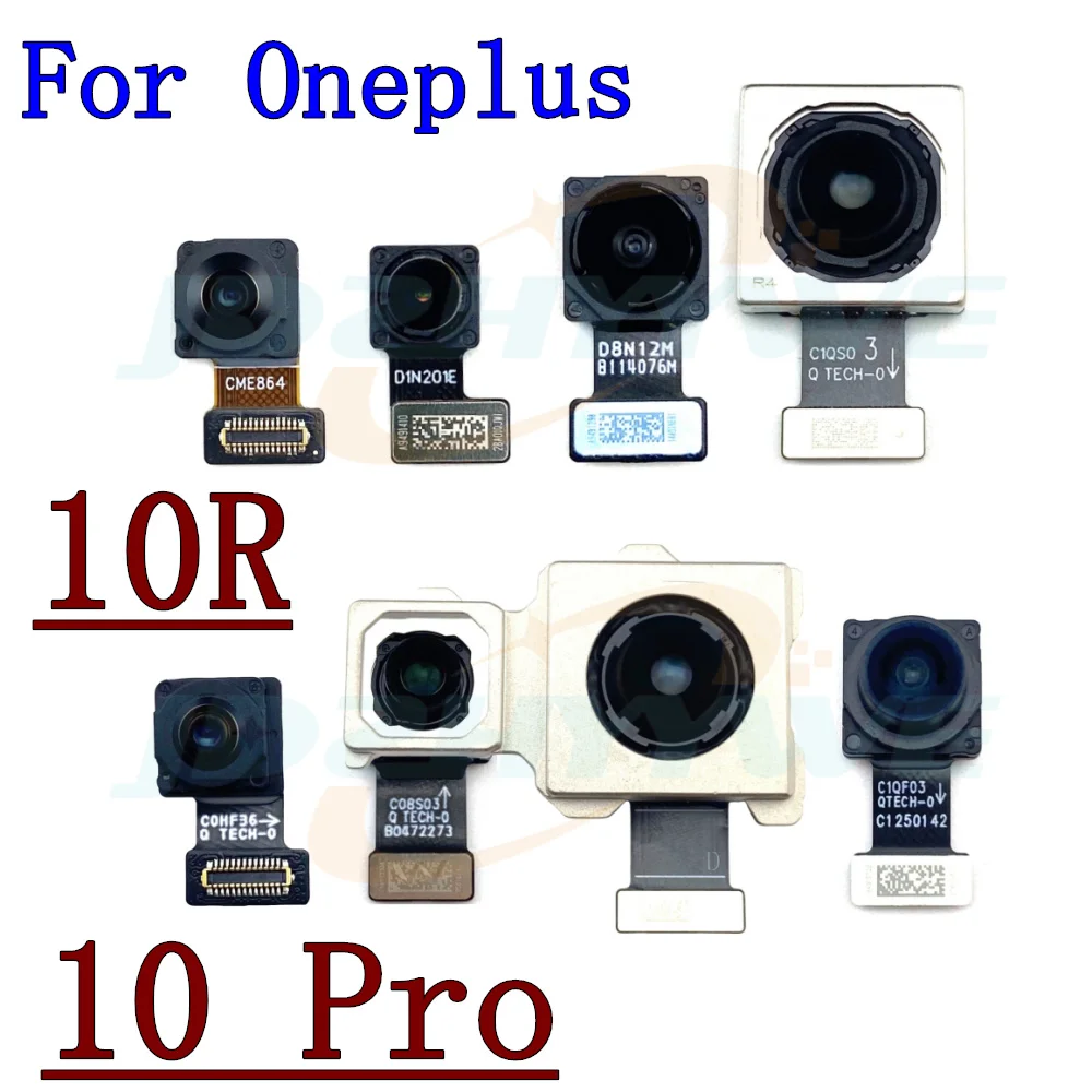 Back Main Camera For OnePlus 10 Pro 10Pro 10R Telephoto+ Wide Front Facing Rear Camera Module Flex Replacement Spare Parts