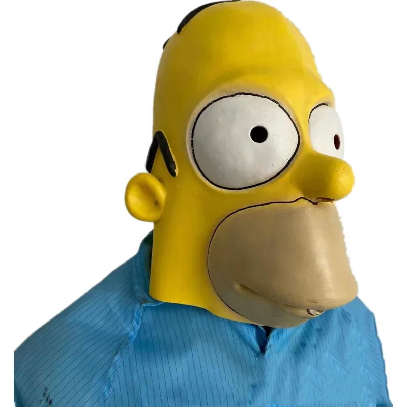 Costume Cosplay da uomo con maschera per il viso di babbo natale Halloween Latex Props Party For Adult Kids