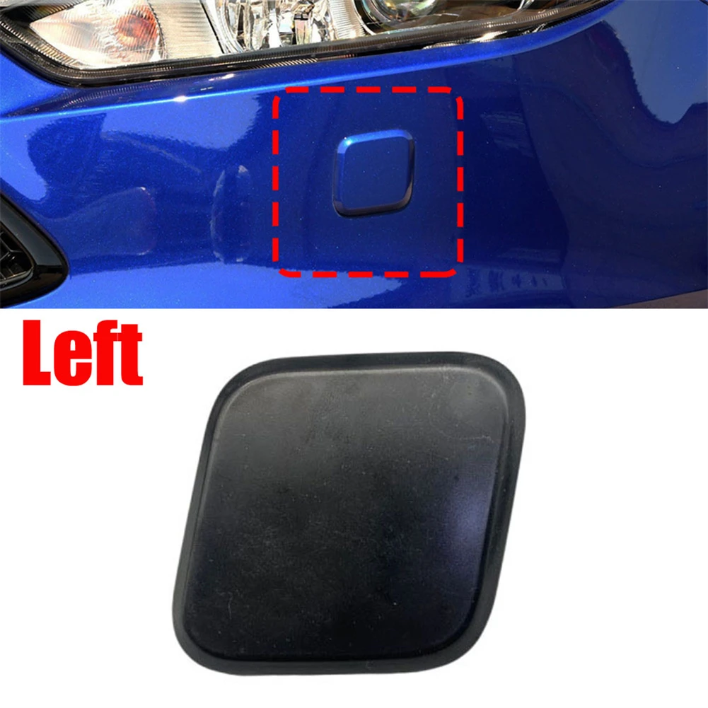 

Cover Washer Jet Covers Plastic Black Bumpers Cap Car Headlamp Headlight Car Truck Parts Accessories Brand New