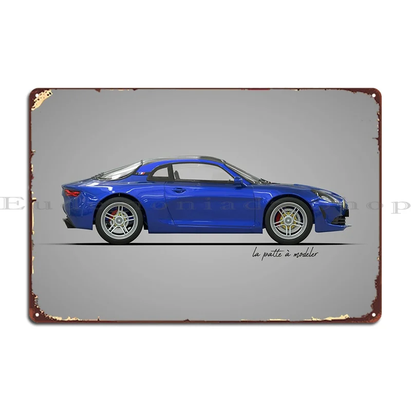 Alpine A110 Metal Sign Wall Decor Kitchen Club Bar Personalized Wall Mural Tin Sign Poster