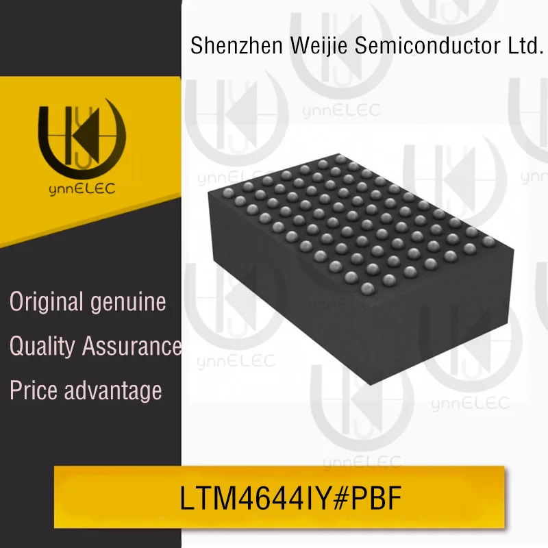 

Original LTM4644IY#PBF 4A DC/DC µModule | 4-14V Input | 0.6-5V Output | BGA-77