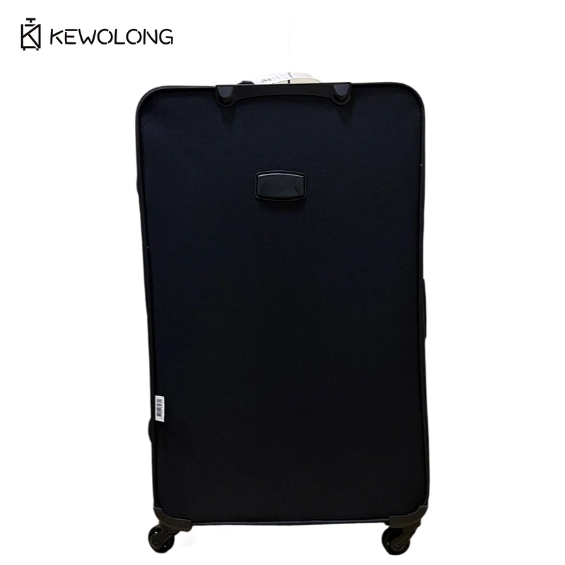 3 Piece Oxford Fabric Softside Spinner Suitcase, Heavy Duty Expandable Trolley Luggage Set for Airline Travel (16/20/28 Inch)