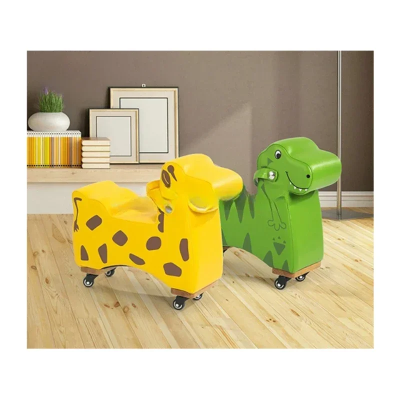 High quality kindergarten children's soft pack cartoon animal shape foot walker baby sensory integration training