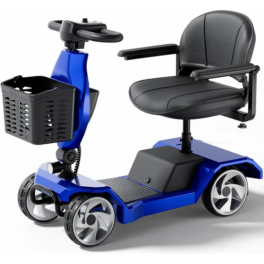 

4-колесные мобильные самокаты для взрослых, электрические инвалидные коляски с сиденьями, портативные моторизованные самокаты для комфорта, по индивидуальному заказу