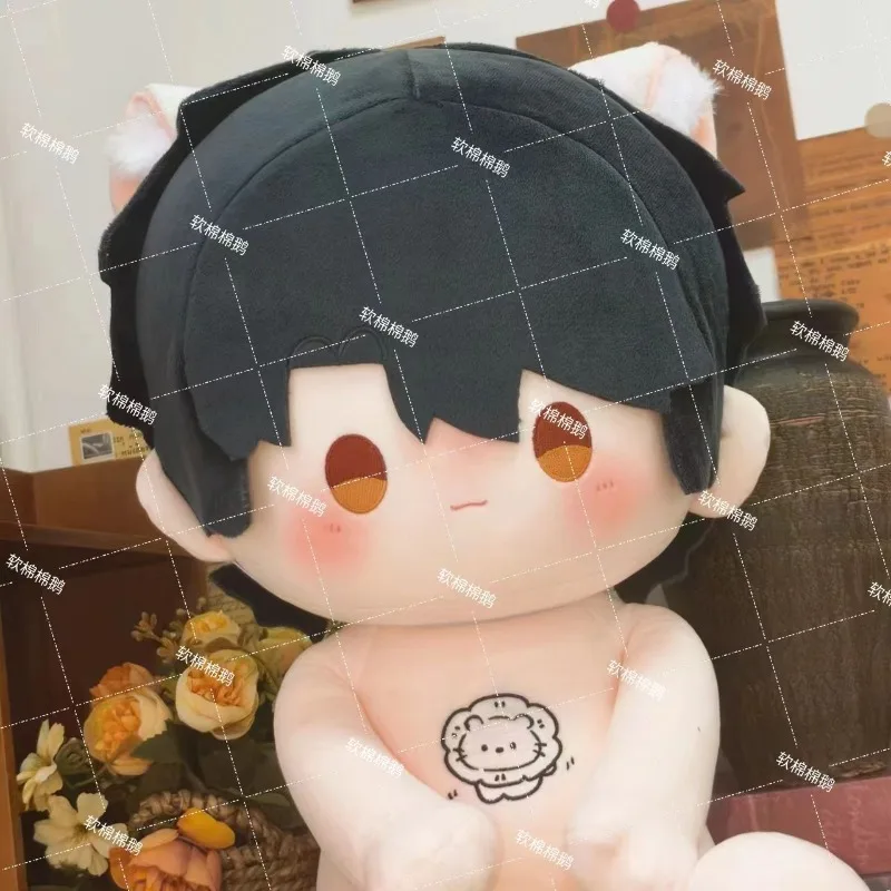 40cm Anime Attributes Randi Kawaii Cosplay Cotton Doll Cartoon DIY Dress Up Sitting Posture Toy Figures Fans Collection Gifts