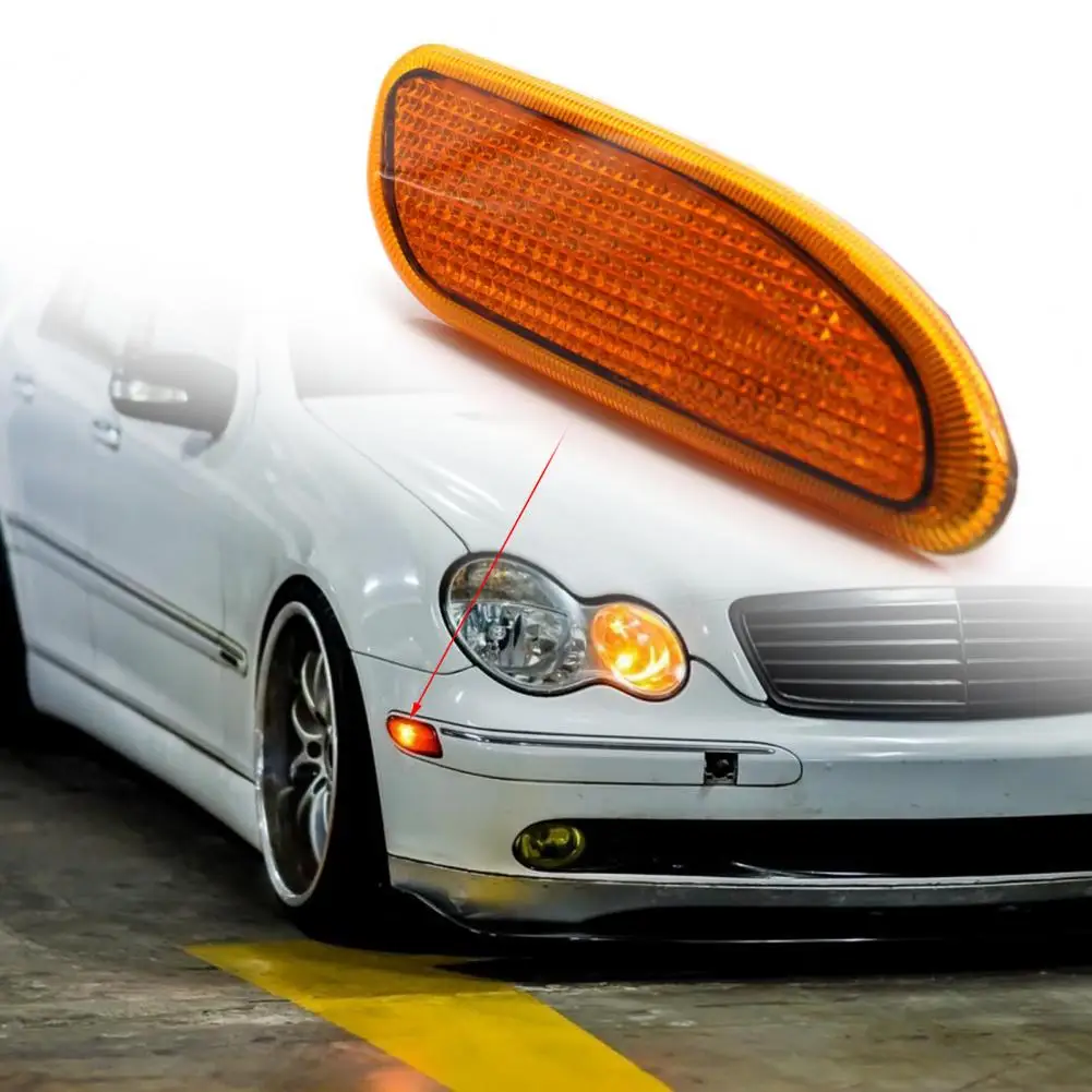 

Useful Side Marker Lamp Housing ABS Bumper Lightweight Side Marker Light Housing Modification