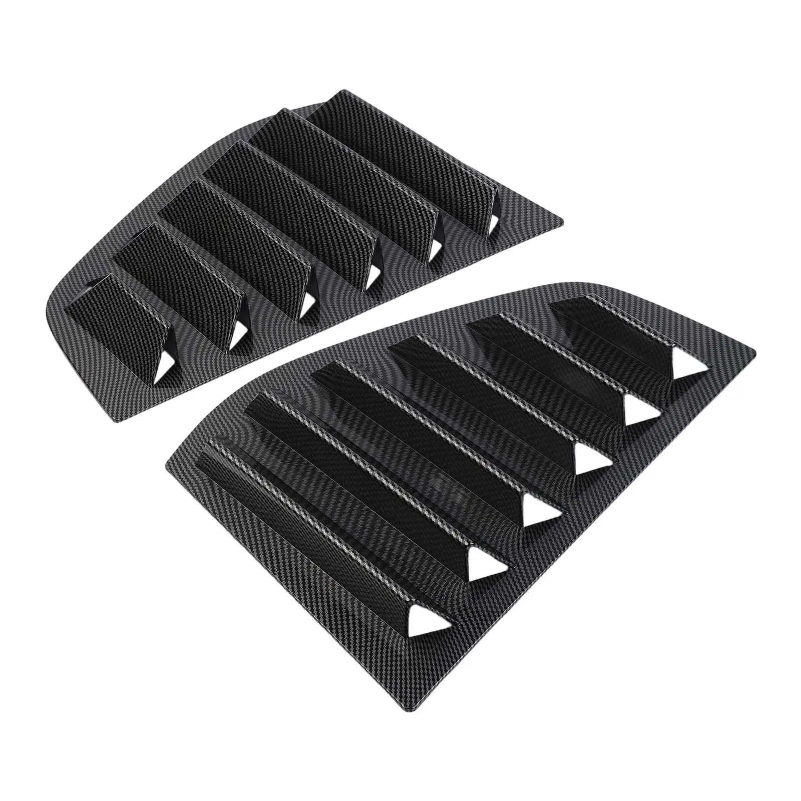 

Automotive Styling Upgrade Carbon Fiber MK5 Window Louver Driving Visibility Enhancer Easy Installation Design For 2003-2008