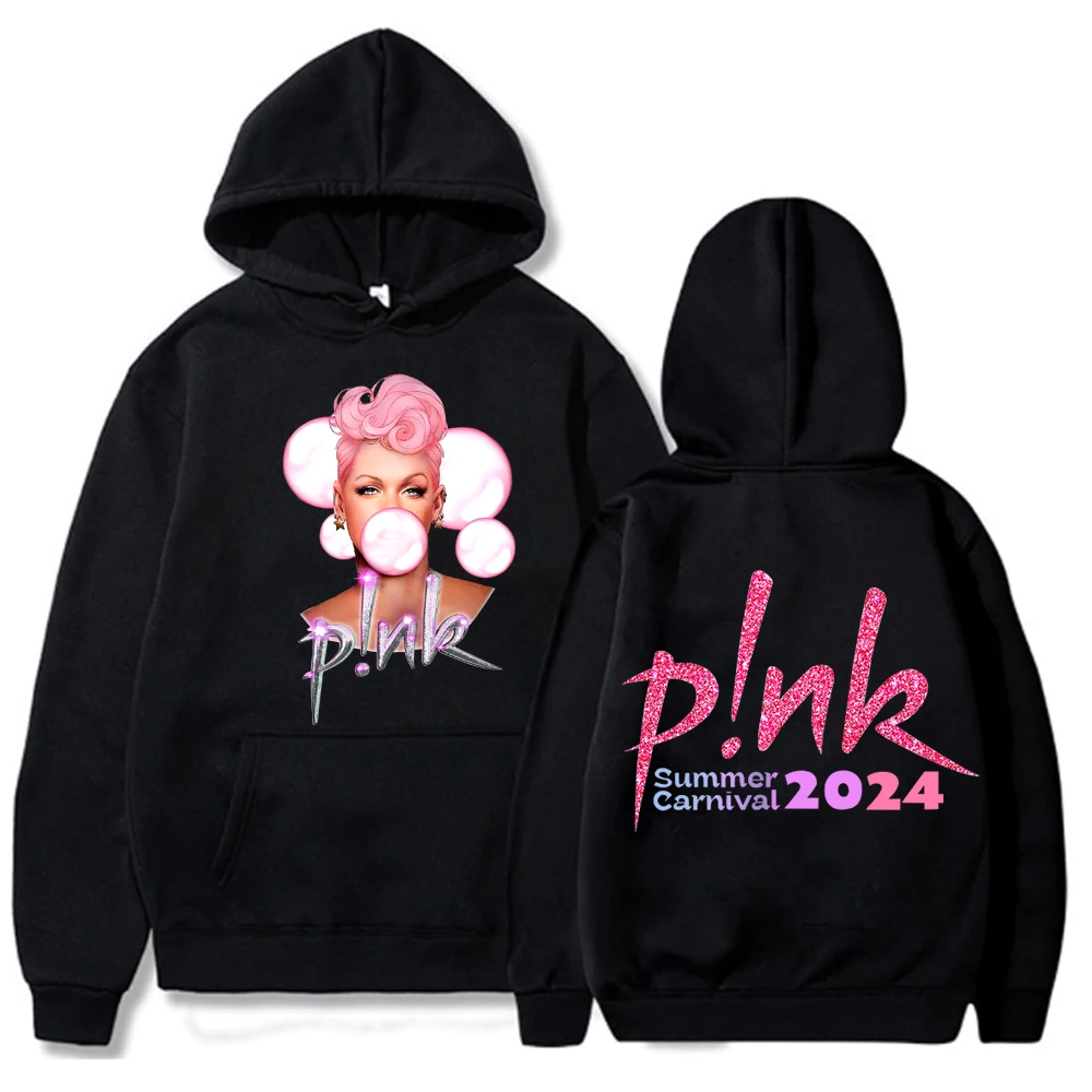 Hip Hop Rapper P!nk SUMMER CARNIVAL Hoodies Sweatshirts Pullover Sudaderas Coats Unisex Dropshipping