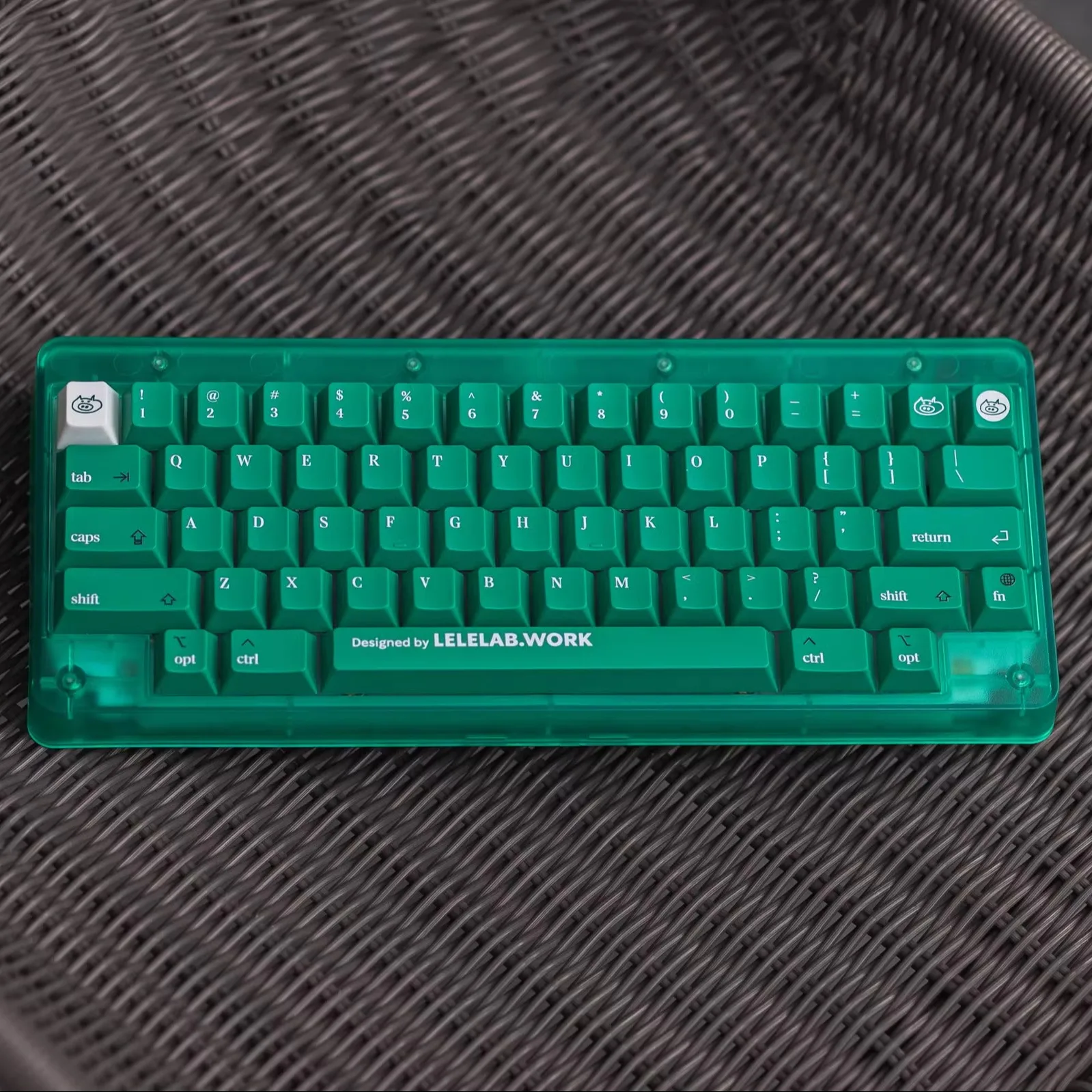 

Колумбийский зеленый ABSUV клавиатура для игрового офиса, однотонная механическая клавиатура, оригинальная высота, ветер