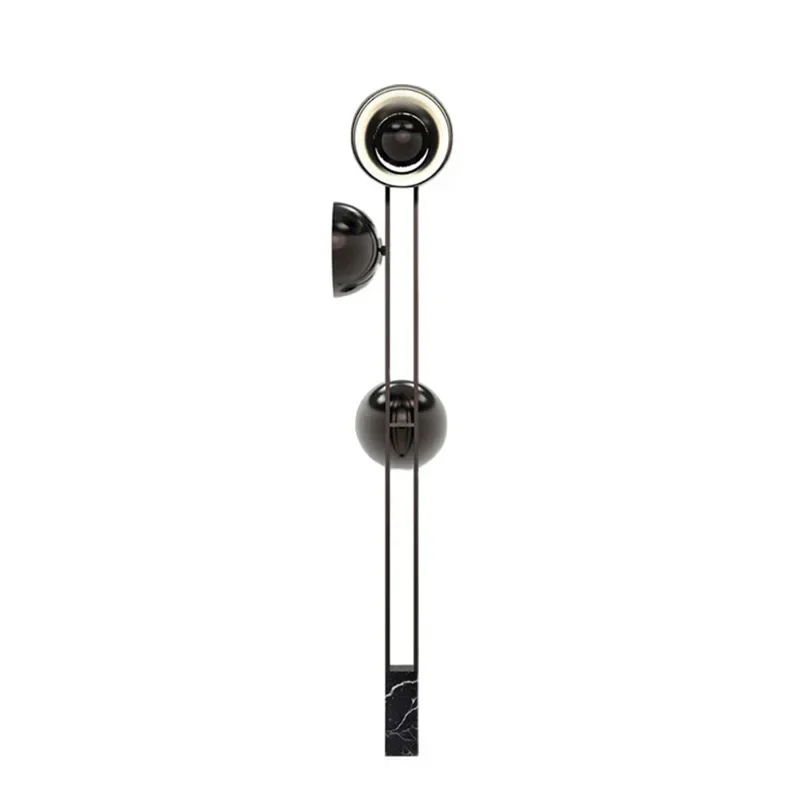 Nordic light luxury floor lamp post-modern designer marble ins wind atmosphere model