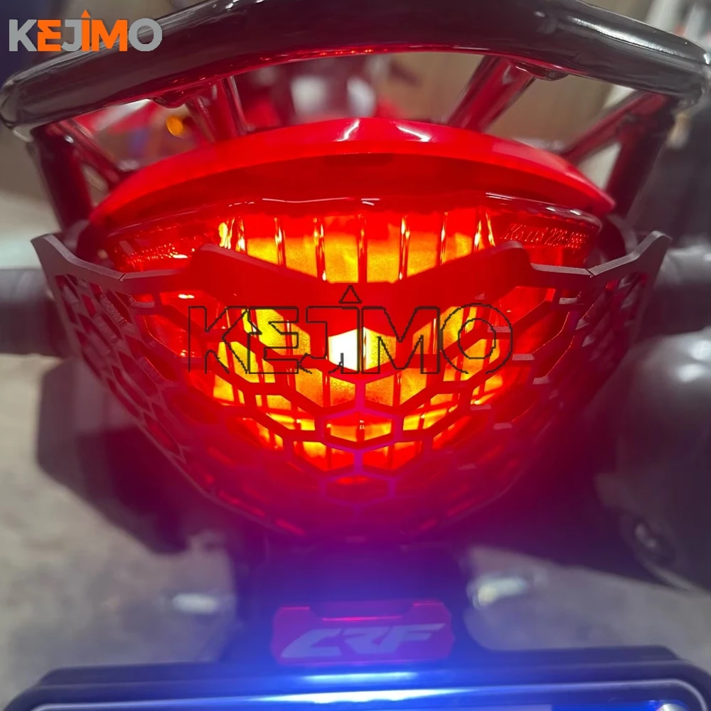 FOR HONDA CRF300L CRF 300L Rally 300 RALLY 2021 2022 2023 2024 2025 Motorcycle Tail light Taillight Grille Guard Cover Protector