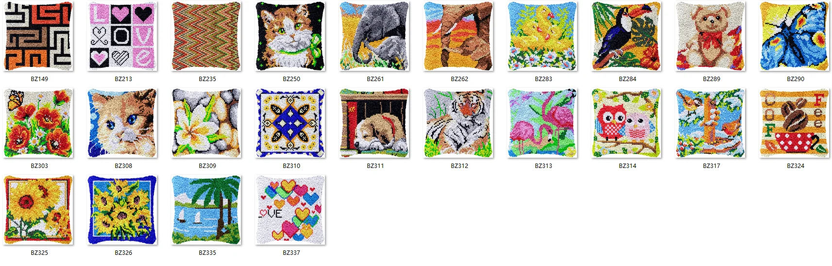 

Комплект крючков для защелки пчелы, ковер с печатью на холсте ZD694 ручная страна Xaoppakket, ковер своими руками, вышивка, ручная работа, Black Dogs 2