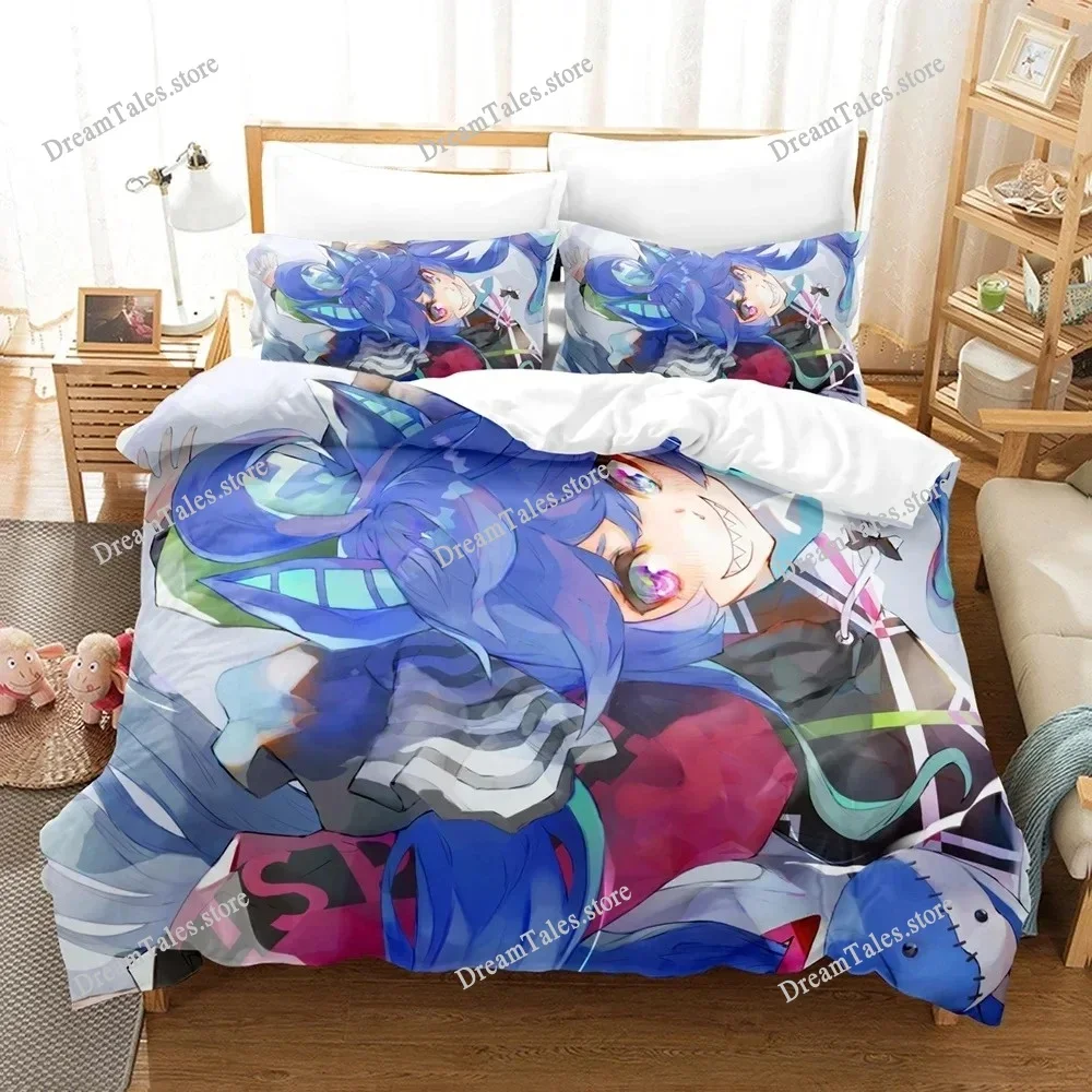 

3D Printed Anime Pretty Derby Bedding Set Duvet Cover Bedroom Comforter Single Twin King _Size Quilt Cover Home Textiles741