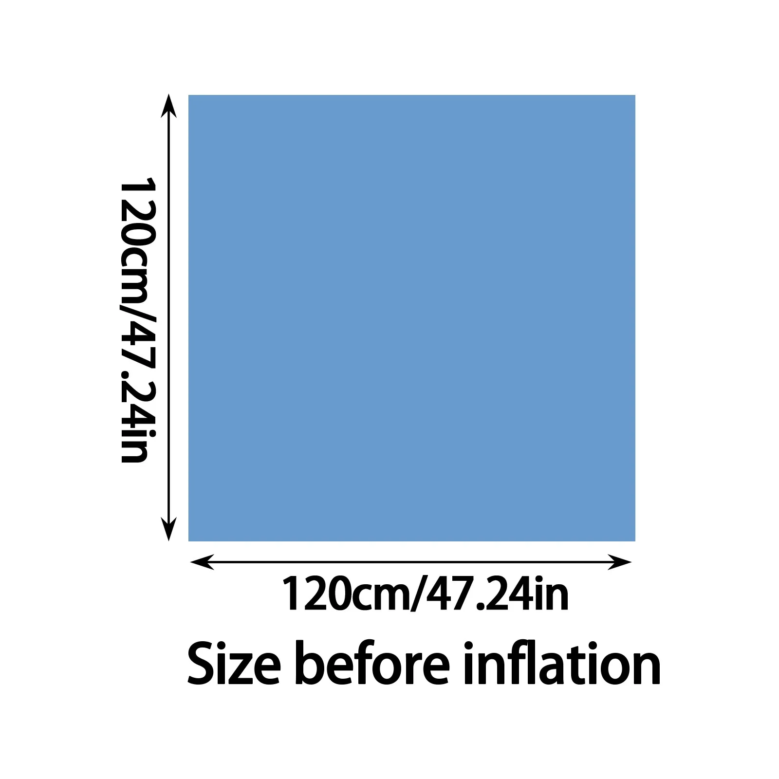 Almohada de invierno para piscina, cubierta duradera para piscina de invierno, almohada de aire, cojín flotante inflable para piscina sobre el suelo