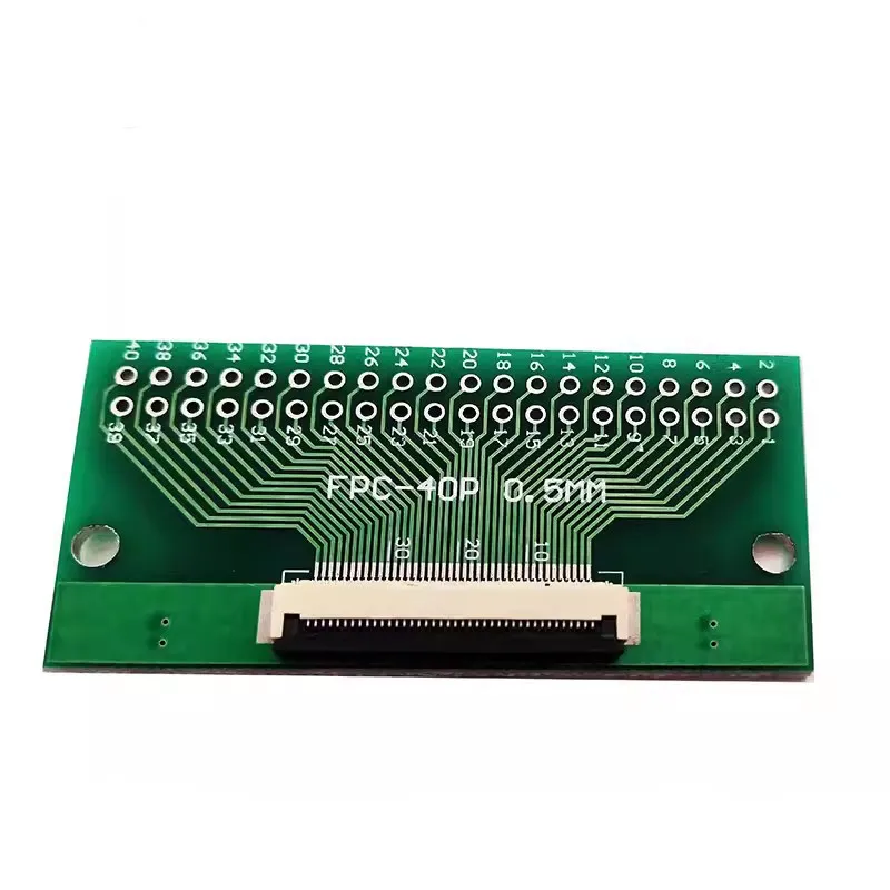 Conector FFC/FPC + paso de 0,5mm, Cable FFC de 50/100/200mm de longitud, 6P, 8P, 10P, 12P, 14P, 20P, 30P, 40P, 50 pines, 1 Juego