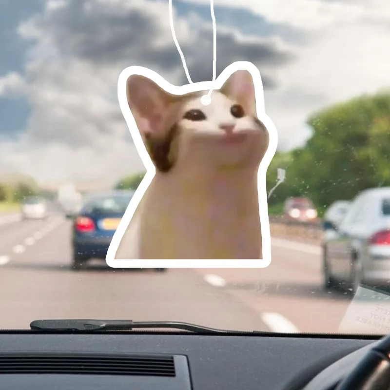 1pc fun car aromatherapy car fragrance perfume car air freshener mirror car interior accessories pendant outlet perfume