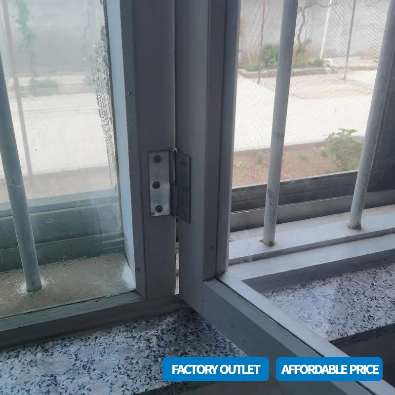 (6 Pieces) Detachable And Foldable Butterfly Hinge 304 Stainless Steel Industrial Machinery Cabinet Door Hinge