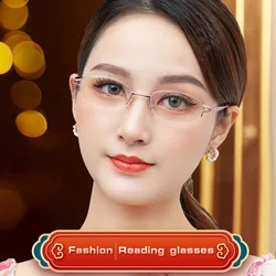 Blue Light Blocking Reading Glasses for Women,Anti Fatigue Presbyopia Eyeglasses,Diopters:+1+1.25+1.5+1.75+2+2.25+2.5+2.75+3+3.5