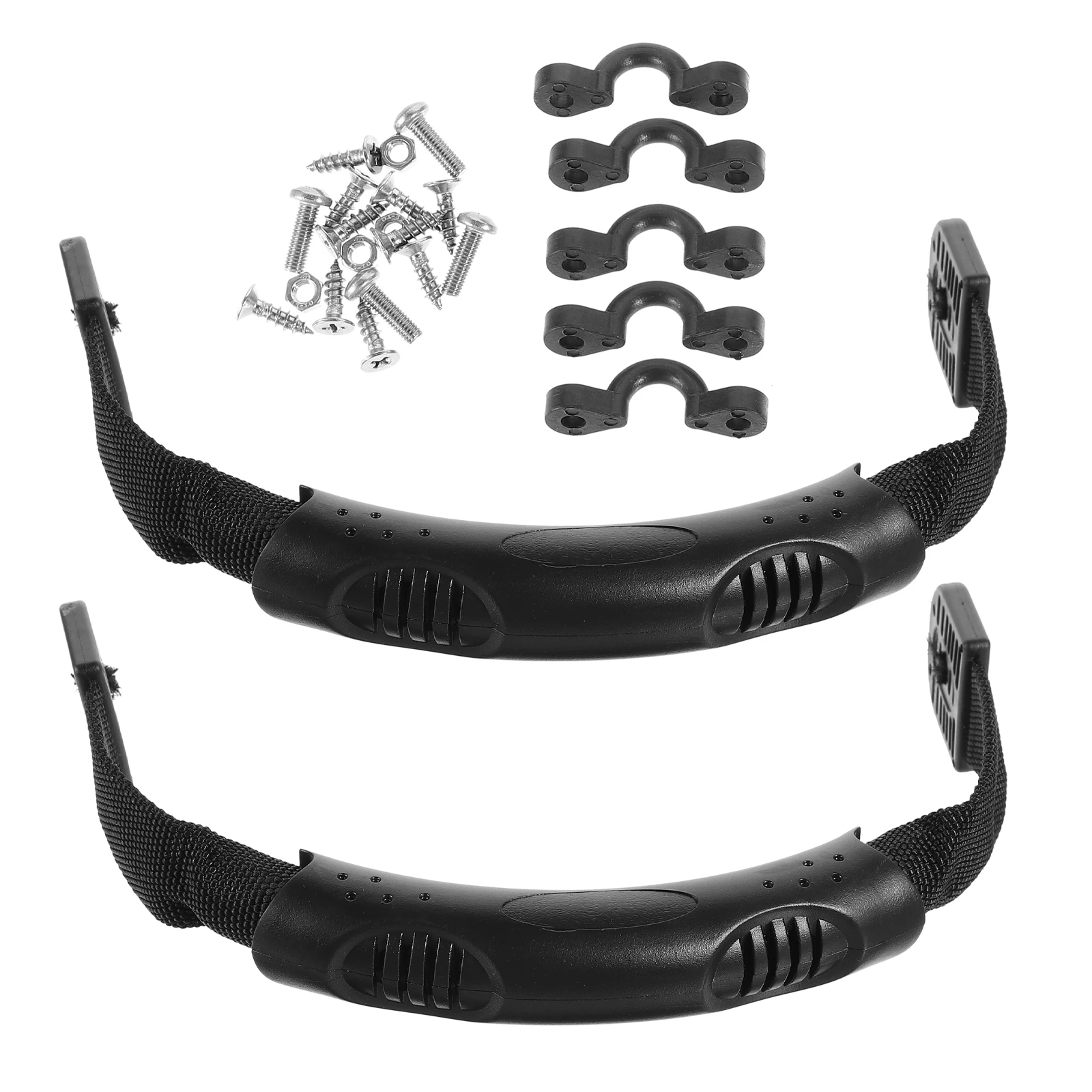 

2 s Kayak Handles Webbing Buckle Set Canoe Carrying Kit Mount Stainless Steel Boat Accessories Buckle Easy