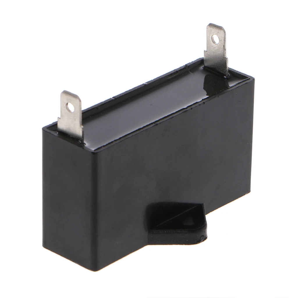 Черный семейный генератор 12 мкФ Ф, CBB61, 12 мкФ, 50/60 Гц, 350 В переменного тока, двигатель вентилятора