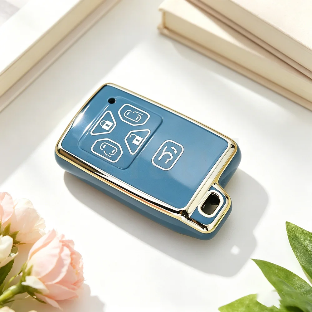 4 5 Buttons Remote Shell Fob For Toyota Alphard Vellfire Previa Estima Isis Noah Voxy TPU Car Key Case Cover Keyless Holder Bag