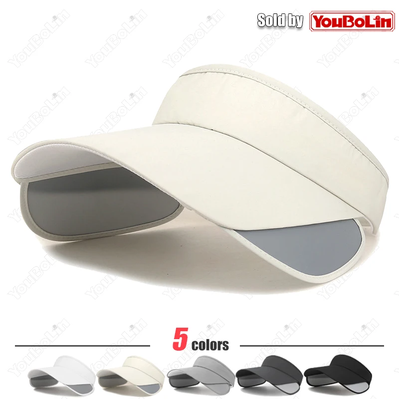 

Womens Cap | Adjustable Brim Empty Top Sun Hat, UV Protection Summer Hat for Outdoor Leisure & Sports Activities