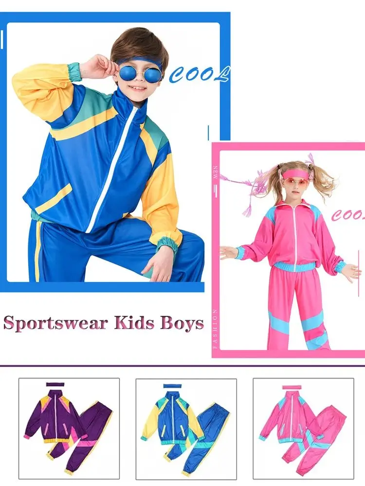 Halloween jazz streetdance carnaval feest cosplay kostuum disco jongens en meisjes kostuum danssport hiphop kostuum cosplay anime