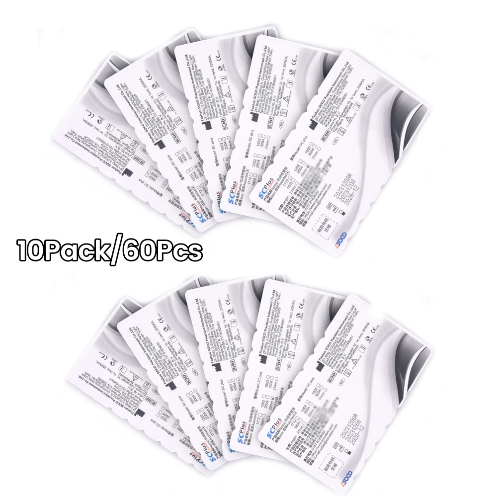 10Pack (60pcs) SOCO PLUS SC Plus Activated Root Canal File Dentist Tools Endodontic Files Dental Rotary Files Dental Materials