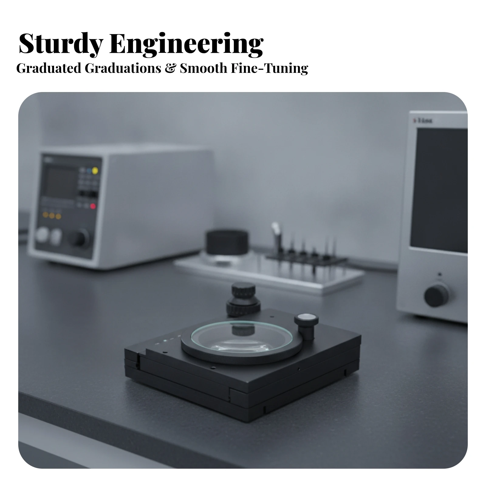 XY Movable Positioning Platform Adjustable Manual XY Microscope Stage Accurate Repeatable Positioning for Microscopists