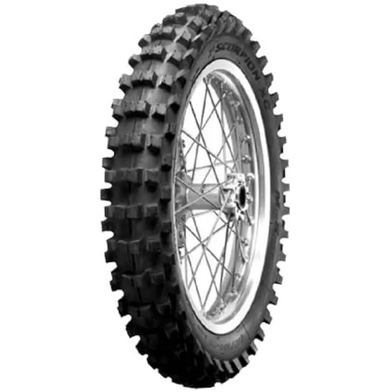 Scorpion MX Mid Soft 32 Rear Tire 110/90-19 Asymmetrical Tread Pattern High Durability Off Road Motorcycle Tire For 19 Inch Rim