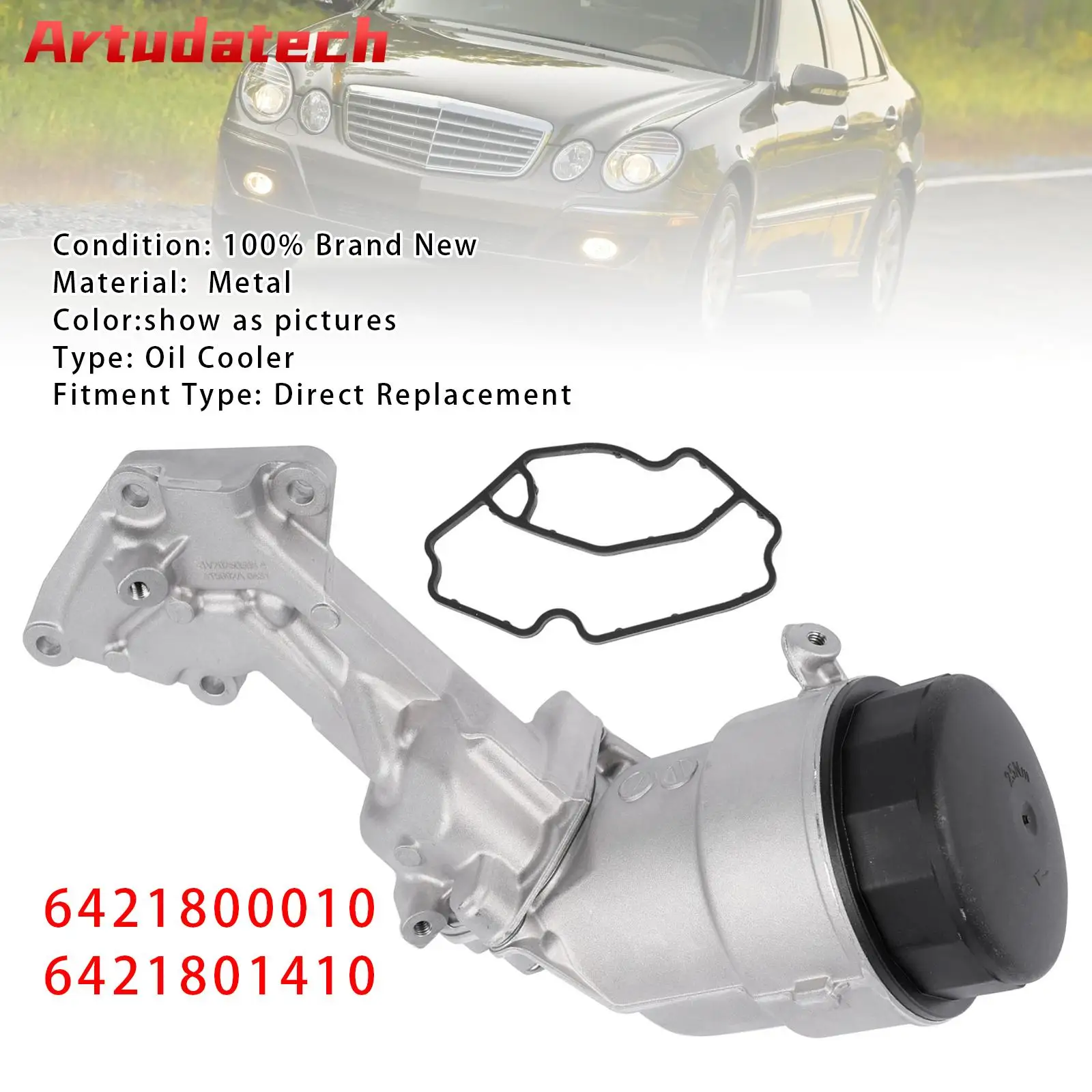 

Artudatech Oil Filter Housing 6421800010 For Mercedes Sprinter 2500 3500 2010-2018 2019 2020 2021 2022 Car Accessories