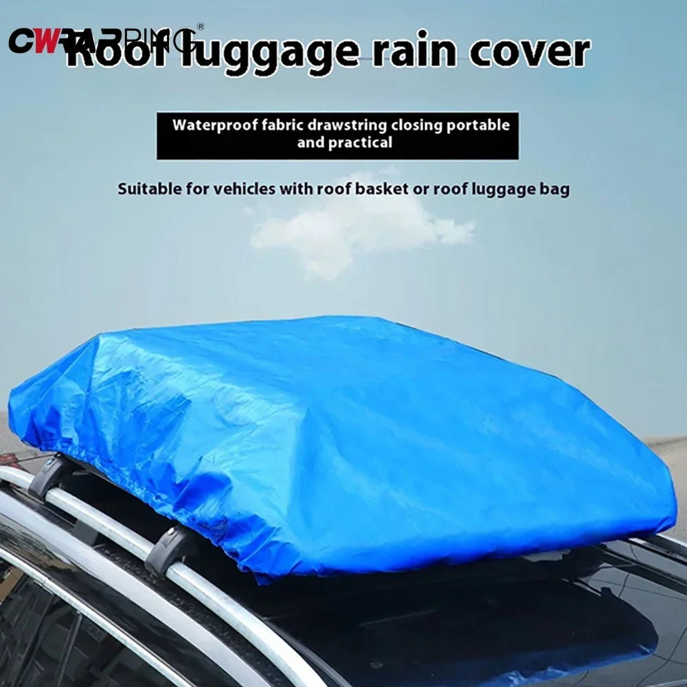 

Waterproof Off-Road SUV Car Roof Rain Cover Fixed Net Cloth Bag Roof Rack Rain Cover Travel Bag Dust Cover for Car Accessories