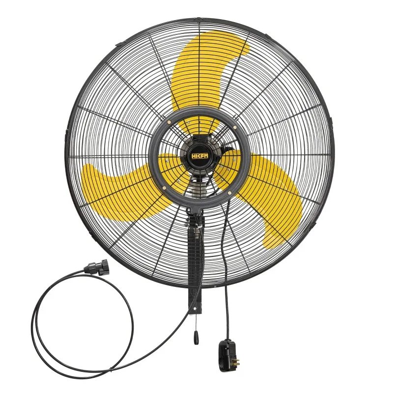 

【Brand New】 Hot Selling 30 Inch Atomized Outdoor Oscillating Windproof Wall Mounted Fan, 3-speed High-speed Powerful Wall Mounte