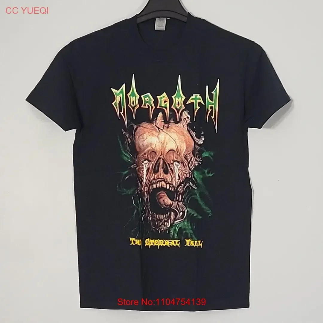 MORGOTH The Eternal Fall M MEDIUM T Shirt Black Mens Band Logo vintage Washed Soft Versatile designer clothes