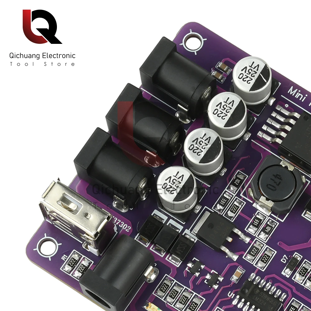 

Mini Router UPS Board 40W Battery Charging Board 11.1V Power Module USB Port 40W