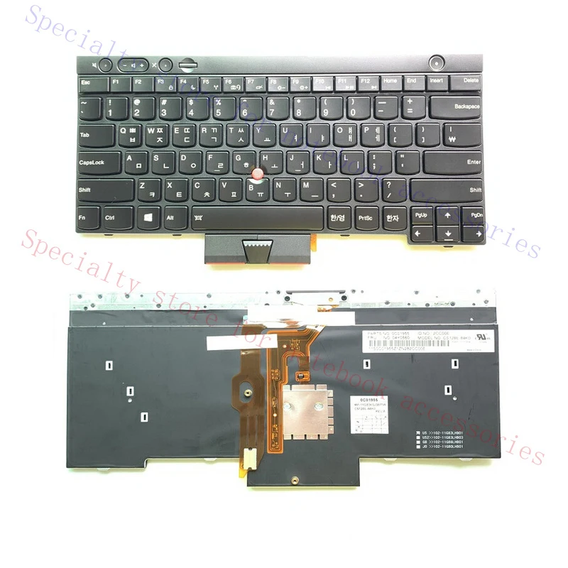 A+  04Y0560 FOR Lenovo Thinkpad T430 T430i T430S T530 Korean Backlit Keyboard