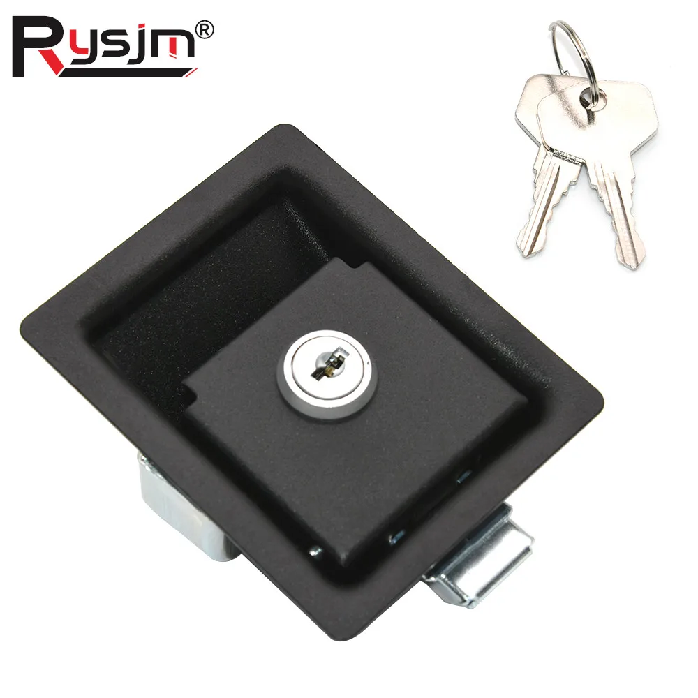 Marine Boat Yacht RV Accessories Rv Car Paddle Entry Door Lock Latch Handle Knob Camper-Trailer Pull Type Panel Door Lock