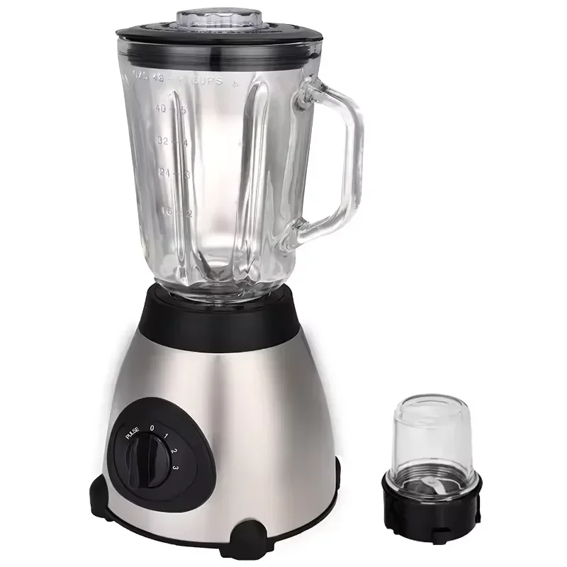 High Speed Best Kitchen Appliance Commercial 1.5L Juicer Blender 5 Speed with Stainless Steel Jar Electric Food Mixer Blender