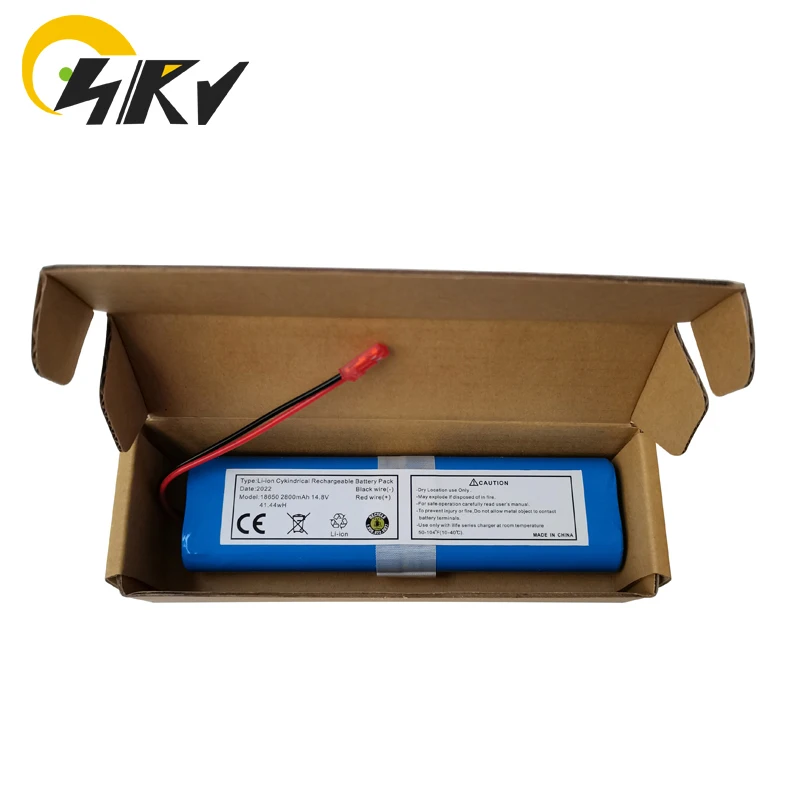14.8V 2800mAh Rechargeable Lithium-ion Battery For Medion MD18500 ILIFE V3S Pro V50 V5S Pro V8S X750 18650B4-4S1P-AGX-2-Li-ion