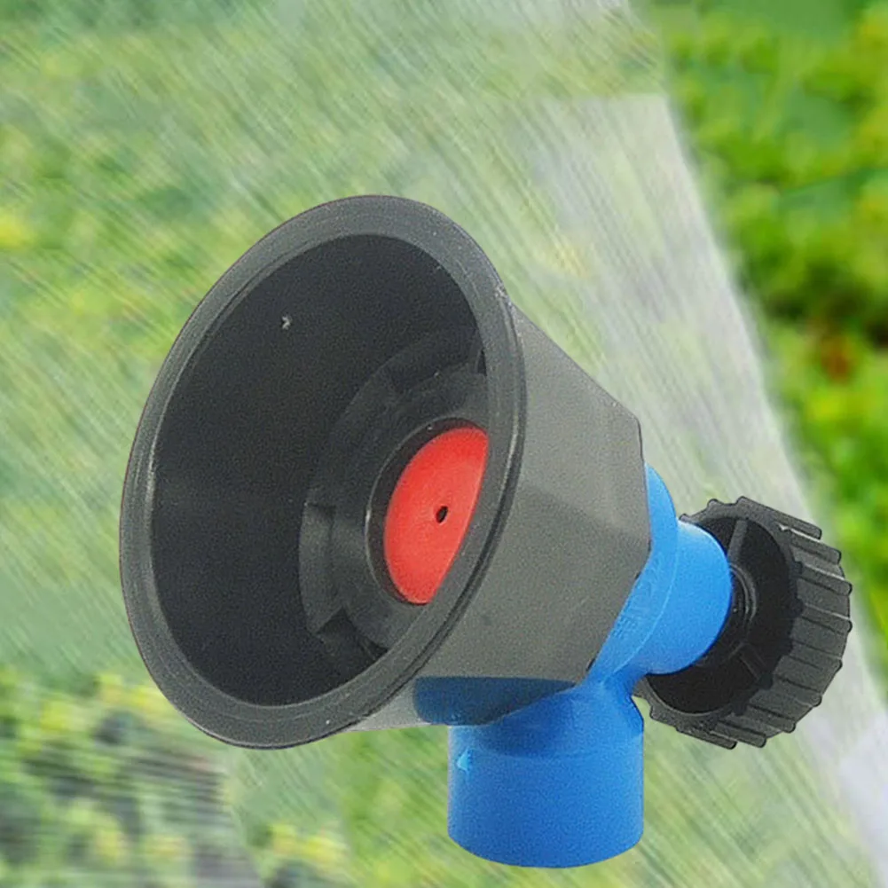 1pc Windproof Agricultural Nozzzle 14X1.5 Interface Thread Atomizing Adjustable Plastic Sprinkler Head Dispenser Garden Tools