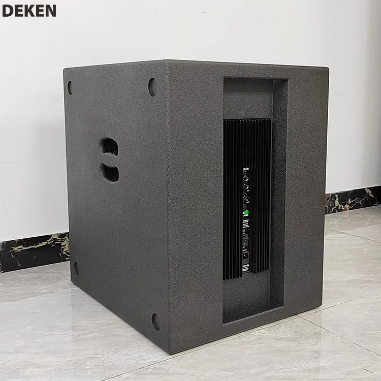 P15S 600w Big Powerful Active Dj Audio System Sound Bar with Speaker Box 15inch Woofer Super Bass Shocking Effect Subwoofer