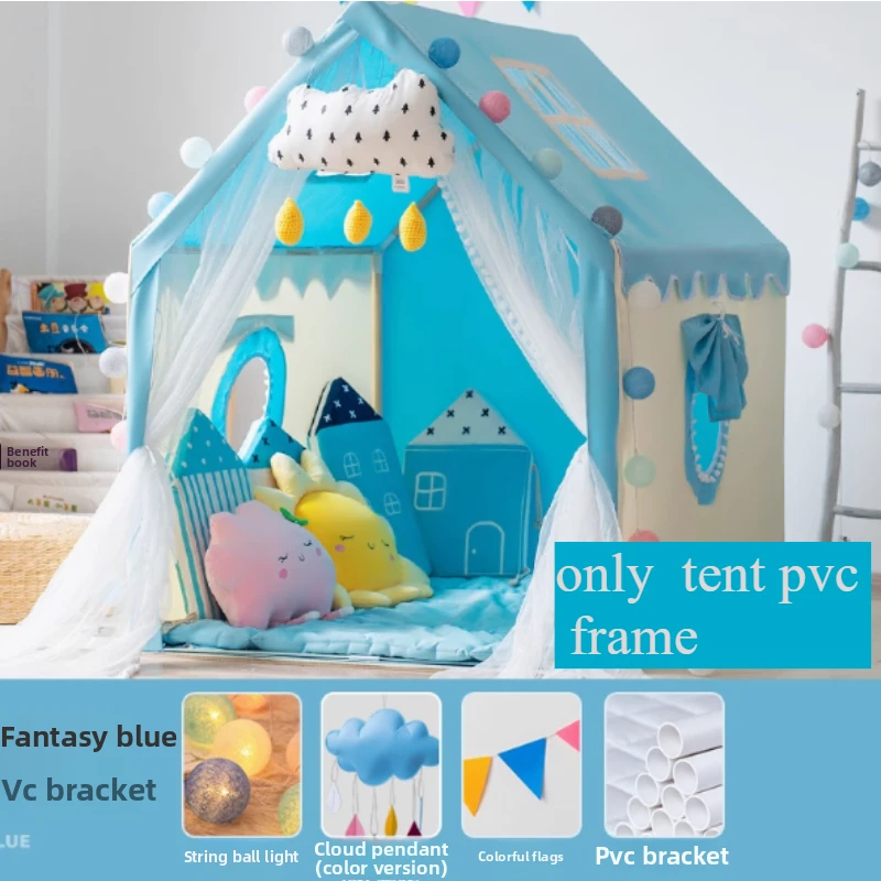 イン子供テントゲームハウス女の子プリンセスおもちゃの家屋内小さな家赤ちゃん睡眠独立したベッドギフト